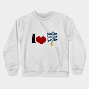 I Love Espetos Crewneck Sweatshirt